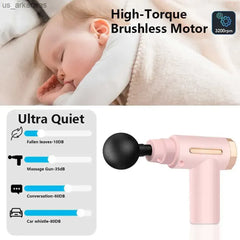 Portable Deep Tissue Massage Gun for Muscle Pain Relief Tool