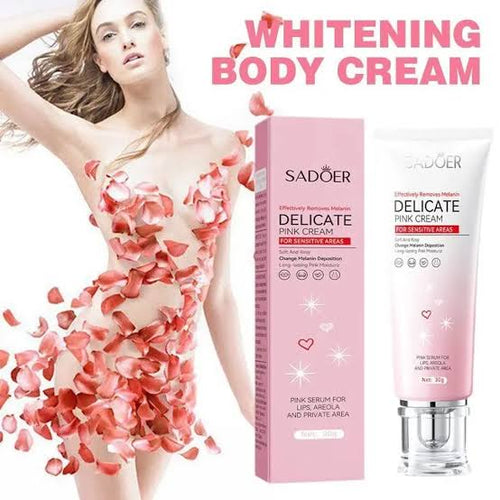 Sadoer Delicate Pink Cream – Sensitive & Private Area Brightening Cream