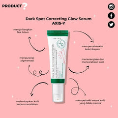 AXIS-Y Dark Spot Correcting Glow Serum 50ml – Niacinamide Brightening Serum